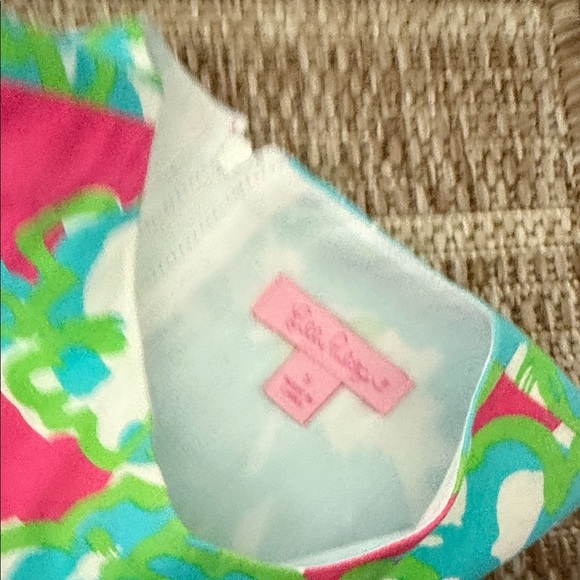 Lilly Pulitzer A Delicacy Print Little Girl Shift Dress 5 - Picture 5 of 6